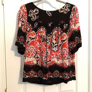 Loft short sleeve blouse